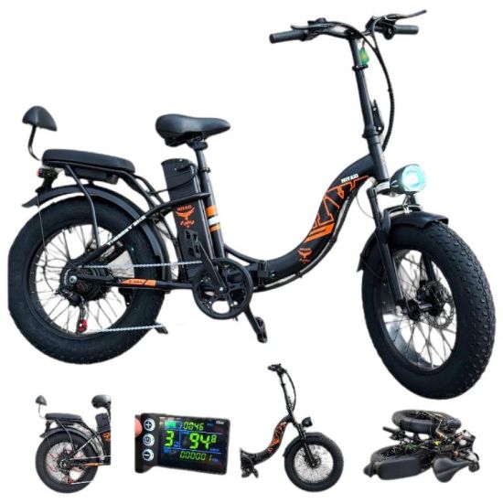 صورة دراجة V7 الكهربائية تتميز بتصميم رياضي عصري